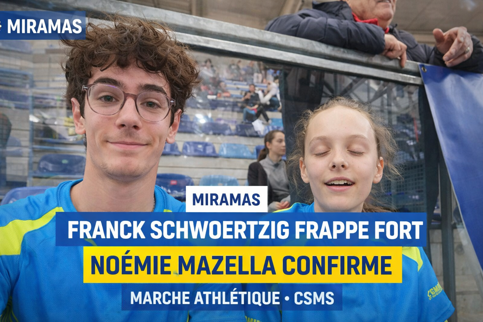 Miramas en marche - Franck Schwoertzig et Noémie Mazella