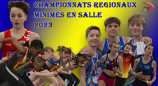 Visuel Campionnats régionaux Minimes Salle