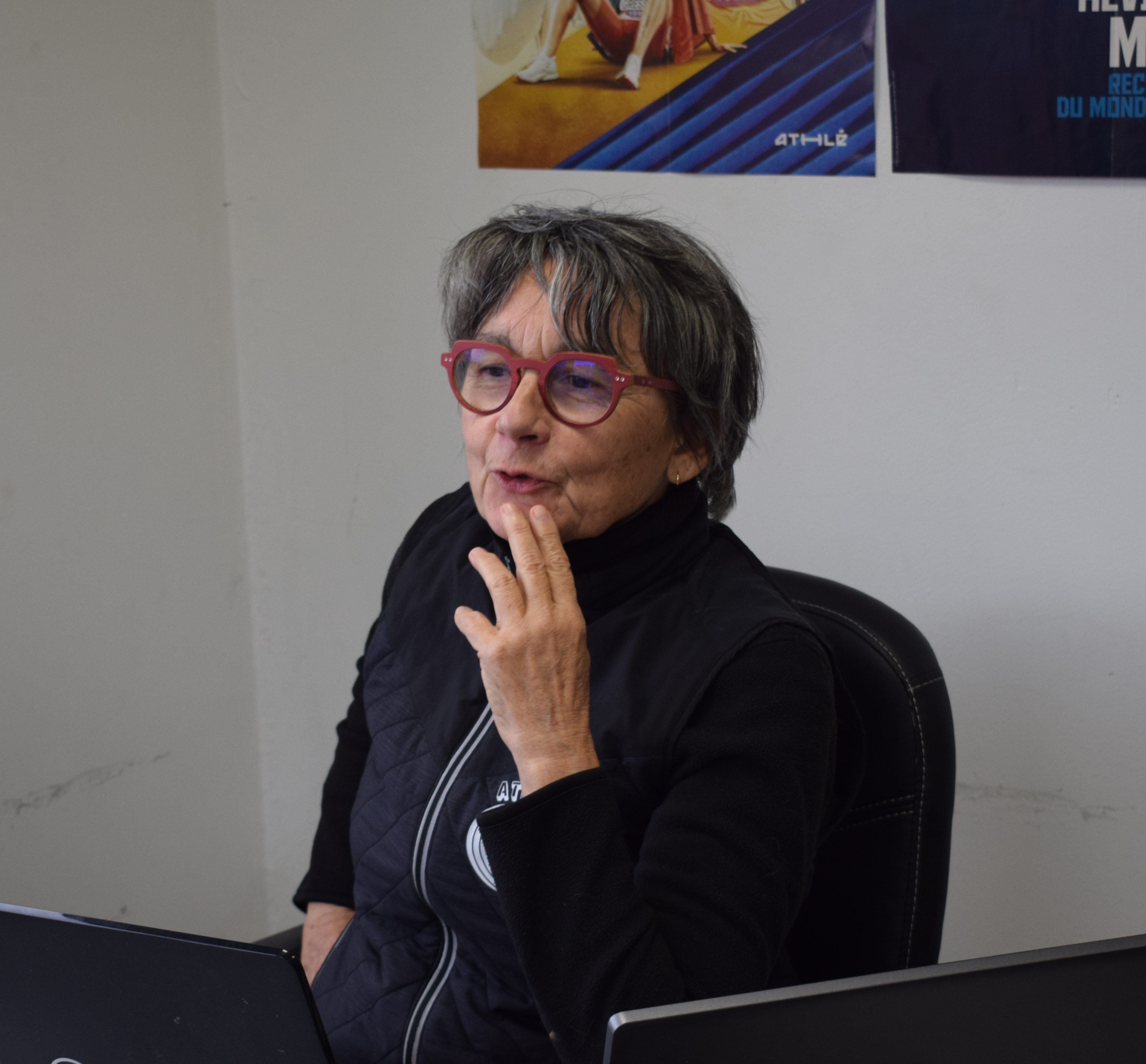 Françoise Charmasson, présidente du Comité départemental de Vaucluse