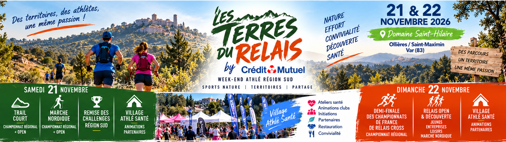 Les Terres du Relais by Crédit Mutuel à Ollières