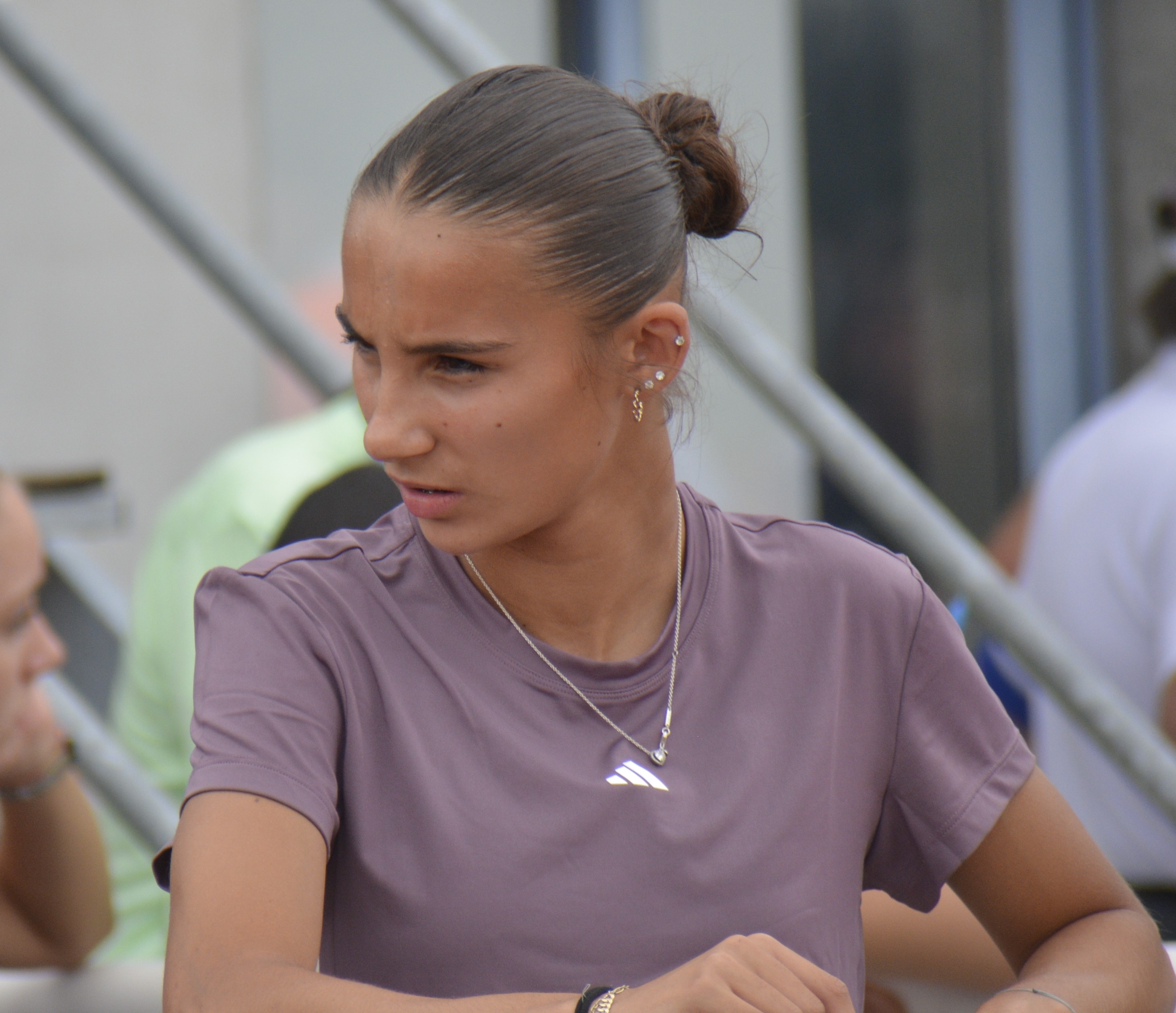Anna Peeters, concentration lors des années minimes