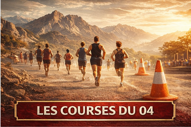 Les courses du 04